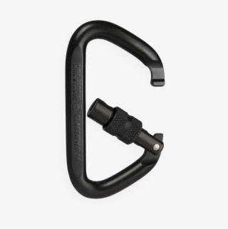 Steel Locking D Carabiner - Carabiner #8028814