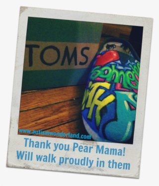 Autism Awareness Toms By Pear Mama For Autismwonderland - Plank #8029379
