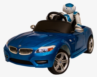 Robot Driving A Car #8030487