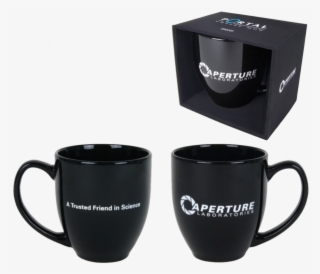 Kubek Portal 2 Aperture Laboratories Czarny - Aperture Science #8030535