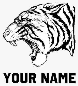 Tiger Roaring Teddy Bear - Hollister High School #8031457