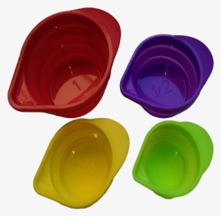 Colapsible Silicone Measuring Cups - Plastic #8031707