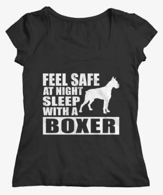 Feel Safe At Night Sleep With A Boxer - T-shirt #8032458
