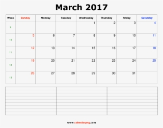 March 2017 Calendar Photo Png - 2018 March Calendar Hd Png #8035779