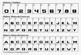 Font Details Dead Space Box Art - Number #8036974