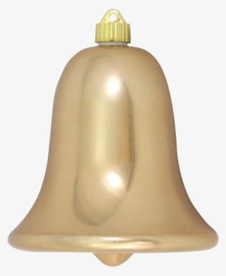 Gold Bell Large Christmas Ornament - Bronze Sculpture #8036980