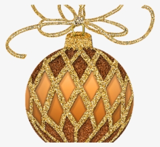 Graphic Free Christmas Ornaments Images Clipart - Gold Christmas Clipart #8037329