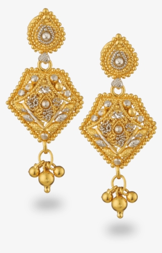 22ct Gold Filigree Earrings - Antara Banerjee #8037544