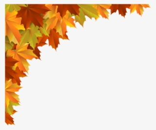 Free Png Download Autumn Corner Clipart Png Photo Png - Autumn Border Corner Transparent #8037792