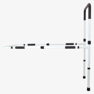 Secure® Adjustable Bed Rail With Floor Support - Hurdle #8038154