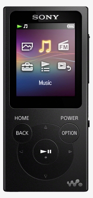 Sony Nw-e395/b Black 16 Gb Walkman® Audio Player - Feature Phone #8039333