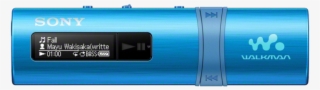 Sony Nwz-b183 Lightweight Usb Walkman Featuring Bass - Sony Mp3 Walkman Blue #8039865
