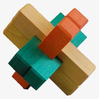 Kumiki Puzzle - 6 Piece - Lumber #8040795