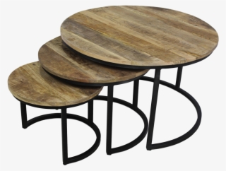 3 Piece Coffee Table Set District - Hsm Collection Salontafels #8041047