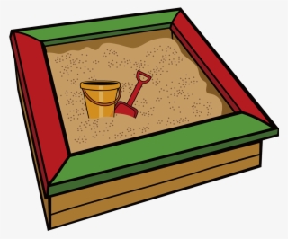 Sandbox Art And Play Clip Cartoon Tank - Sand Box Clipart #8041097