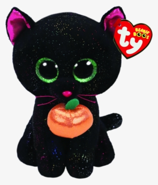 Halloween Potion Cat With Pumpkin - Beanie Boos Halloween 2018 #8041366