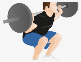 Weight Plates Clipart Squat - Topo De Bolo Academia Png #8041589