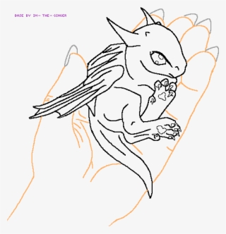 Pixilart Base By Im The Ginger - Baby Dragon Base Free #8042146