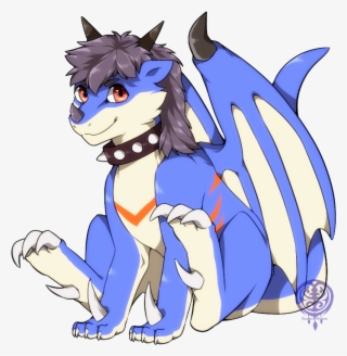 Cute Dragon W - Cartoon #8042189