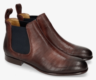 Ankle Boots Sally 25 Lines Cuts Plum Washing - Melvin & Hamilton #8042718