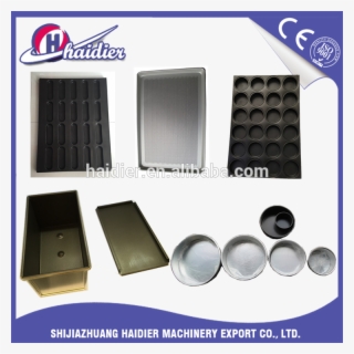 Round / Square Bread Baking Pan Teflon Hamburger Pan/ - Conveyor Belt Pizza Oven #8043097