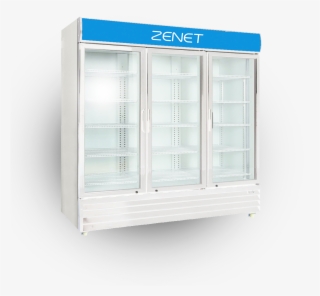 Zenet Upright Double Door Chiller - Display Case #8044390