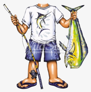 Fisher Boy With Fish - Fisher Boy #8044472