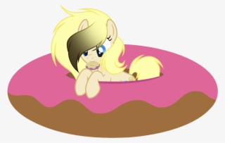 Drawn Doughnut Transparent - Cartoon #8044829