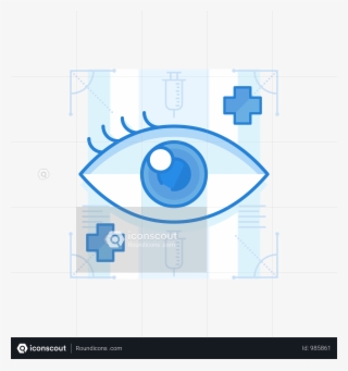 Eye Checkup Illustration Full Screen - Circle #8045137
