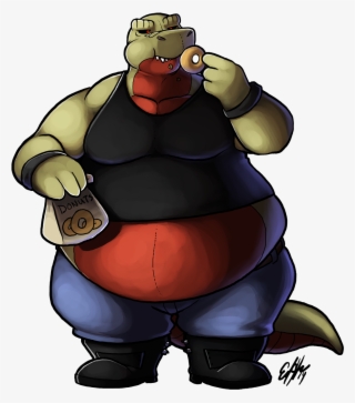 Donut Dino - Cartoon #8045520