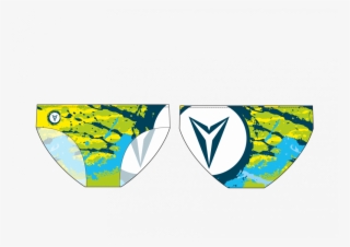 Splatter /blue On Green/ - Underpants #8046242