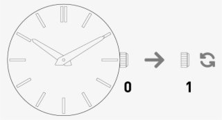 D1 Milano Quartz Movement - Wall Clock #8046585