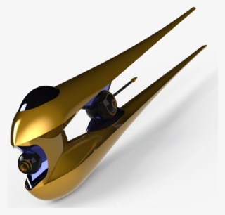 Geonosian Starfighter - 3d Model Of A Geonosian Fighter #8048416