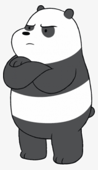 Free Png Download We Bare Bears Panda Angry Clipart - We Bare Bears Panda Png #8048689
