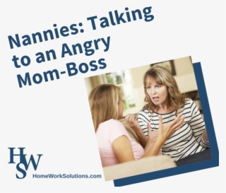 Nannies Talking To An Angry Mom Boss - Book #8048718