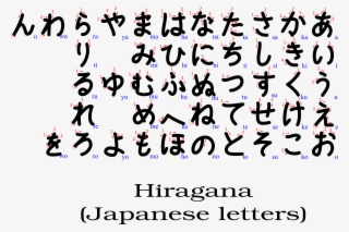 This Free Icons Png Design Of Hiragana #8049647