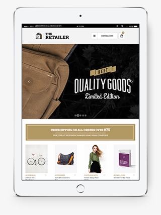 Ecommerce Ipad - Website #8050071