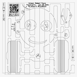 This Free Icons Png Design Of Helper Robot Coloring #8050108