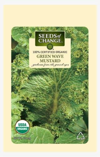 Organic Green Wave Mustard Seeds - Seeds Of Change #8051508