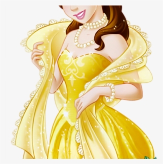 Disney Princesses Clipart Princess Belle - Princesas Da Disney Bela E A Fera #8052189