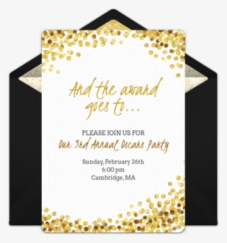 Free Awards Night Invitations In 2019 Oscar Party Party - Awards Night Sample Invitation #8052195