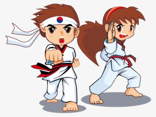 Png Freeuse Library Martial Arts Icon Game Poster Transprent - Karate Cartoon Png #8052696