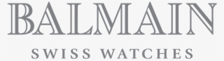 Logo Balmain Swiss Watches #8053629