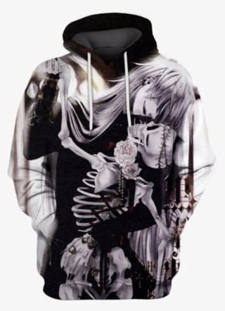 3d Black Butler Tshirt - Dancing With A Skeleton #8054835