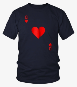 This Queen Of Hearts Enjoying Card Halloween Costume - Larry Bernandez T Shirt #8055059