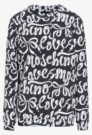 Stretch Cotton T-shirt With Shoelace Print All Over - Cardigan #8055337