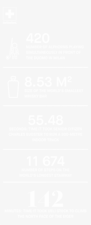 Swiss World Record Infography - Johns Hopkins Logo White #8056068