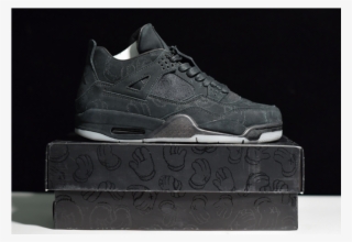 Kaws X Air Jordan 4 Black - Sneakers #8057899