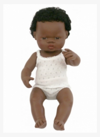 Anatomically Correct Baby Doll African Boy - Lalka Miniland Afrykanin #8058023 Anatomically Correct Baby Doll African Boy - Lalka Miniland Afrykanin #8058023