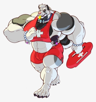 Lifeguard Floof On Duty - Cartoon #8058269